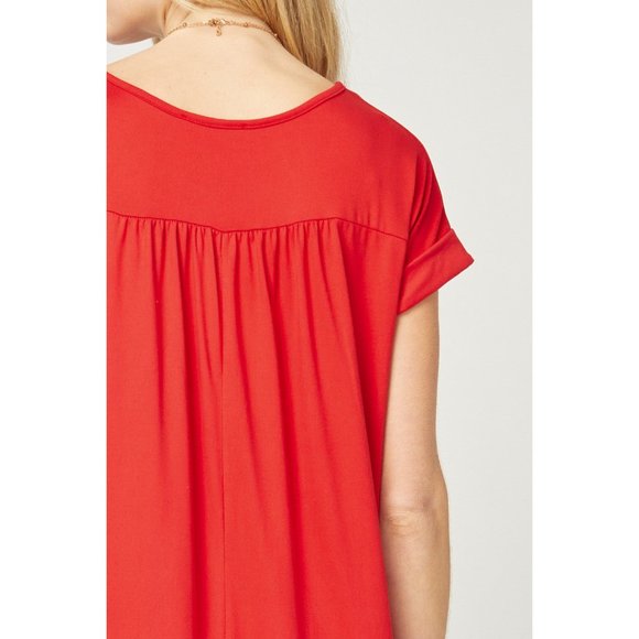 Entro Maxi Dress, Tangerine - Picture 6 of 6